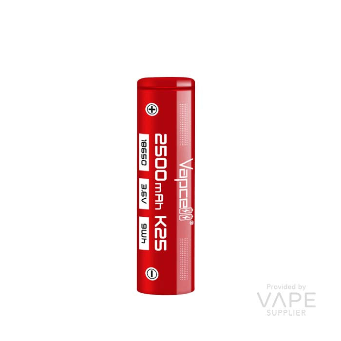 VAPCELL Vapcell K25 18650 2500mAh Rechargeable Battery product image
