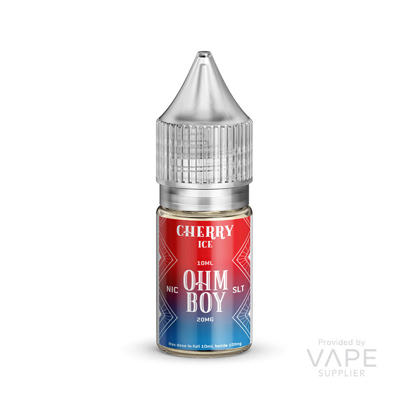 Ohm Boy SLT V2 Cherry Ice Nic Salts Vape Supplier Ltd 