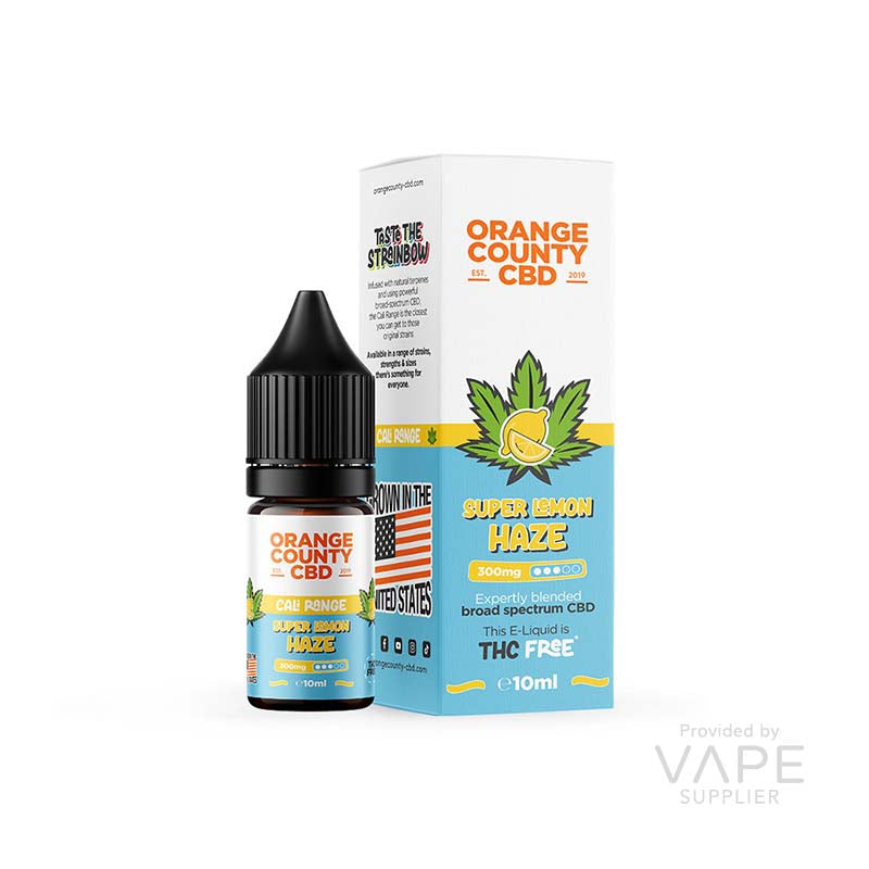 Orange County CBD Orange County CBD Cali E-Liquid 300mg (3%) 10ml product image