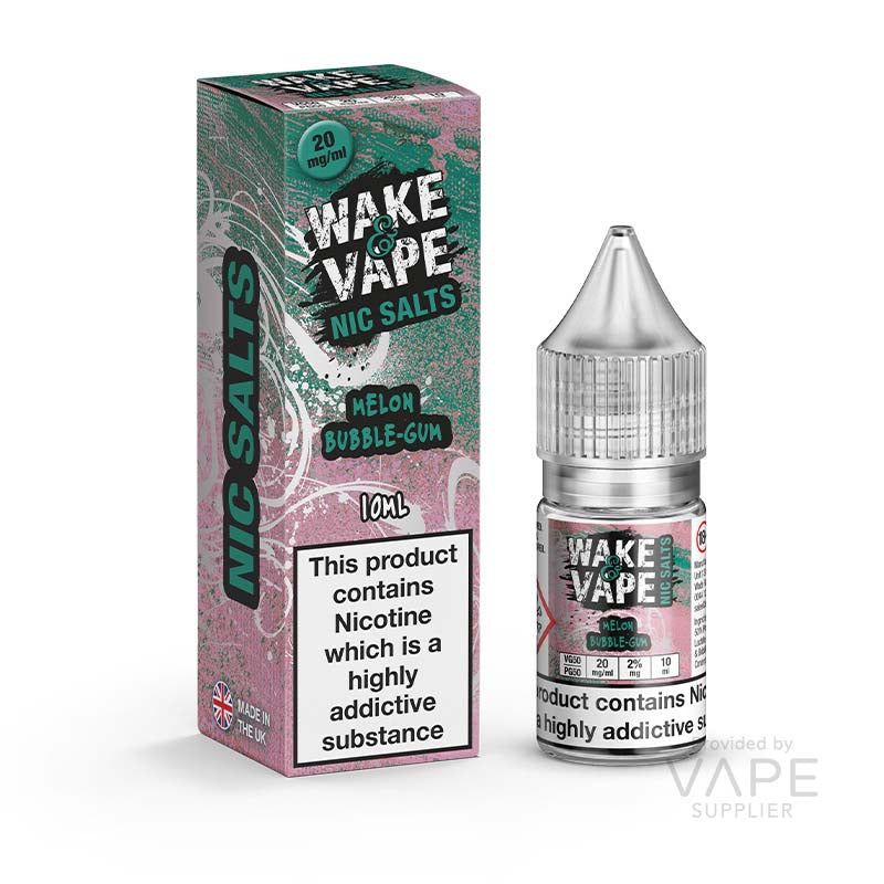 Wake N Vape Melon Bubblegum Nic Salt Vape Supplier Ltd