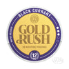 gold bar gold rush nicotine pouches 12mg black currant