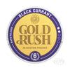 gold bar gold rush nicotine pouches 6mg black currant