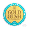 gold bar gold rush nicotine pouches 12mg cool mint