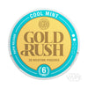 gold bar gold rush nicotine pouches 6mg cool mint
