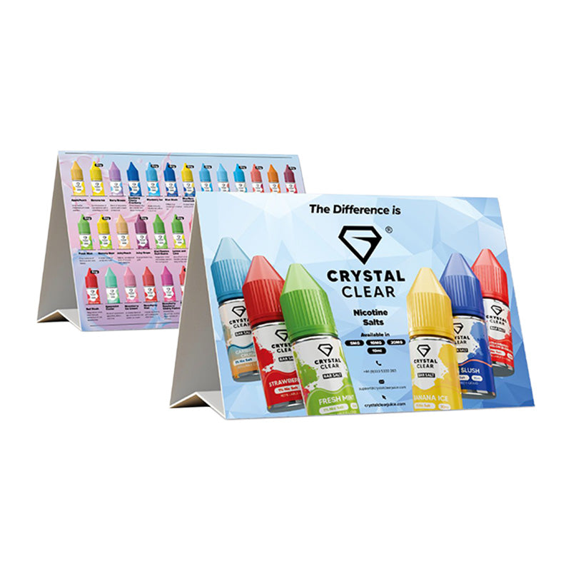 Crystal Clear Crystal Clear Salts Flavour Card product image