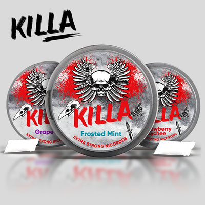 Killa Nicotine Pouches New Flavours
