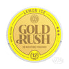 gold bar gold rush nicotine pouches 12mg lemon ice