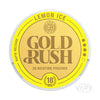 gold bar gold rush nicotine pouches 18mg lemon ice