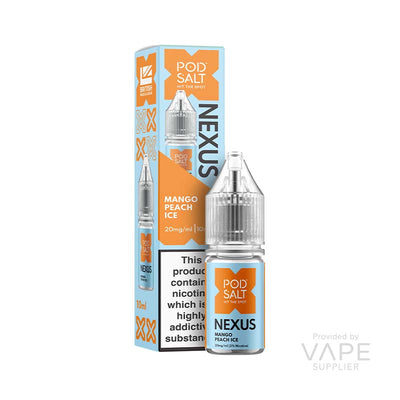 Nexus Pod Salt Mango Peach Ice 20mg Nic Salt E-liquid