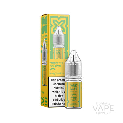 pod salt nexus 5mg pineapple passion lime