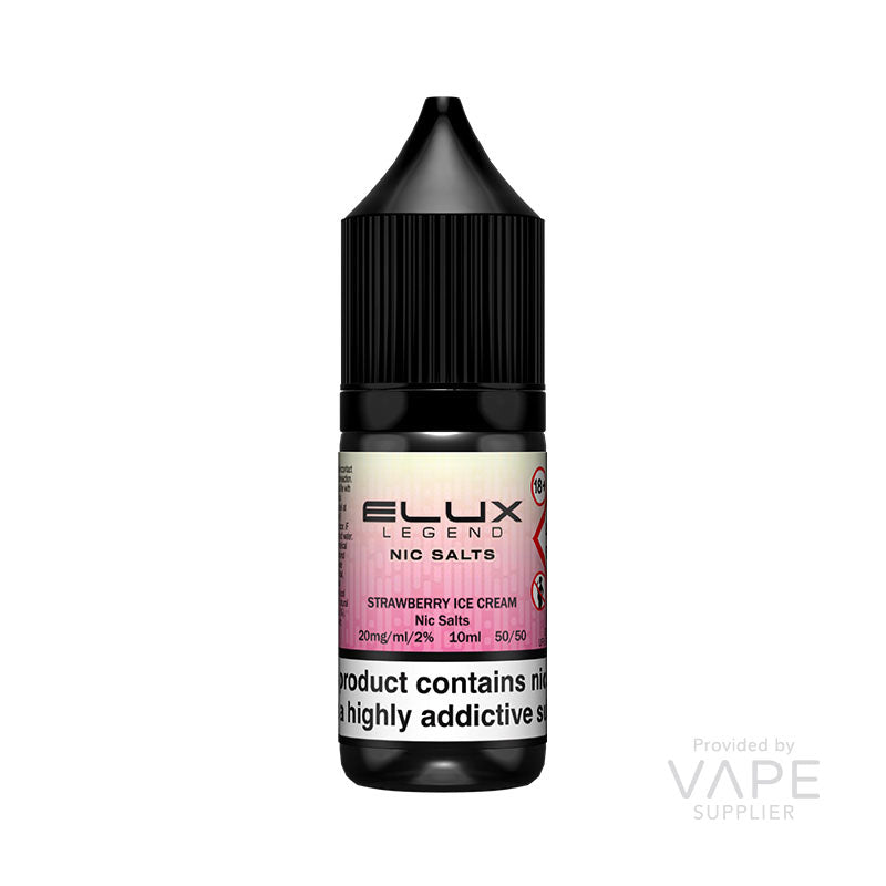 Elux Legend Strawberry Ice Cream Nic Salt Vape Supplier Ltd