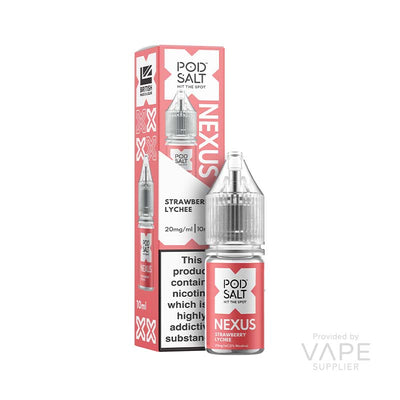 Nexus Pod Salt Strawberry Lychee Ice 20mg Nic Salt E-liquid