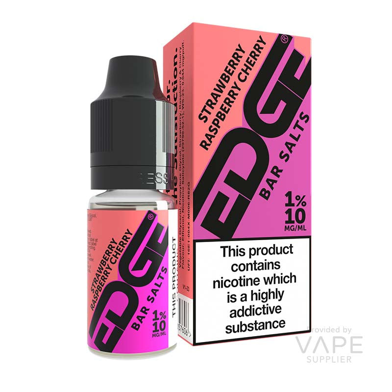 EDGE Edge Bar Salts Strawberry Raspberry Cherry Ice Nic Salts product image
