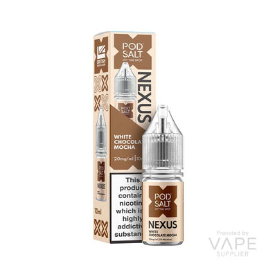 Nexus Pod Salt White Chocolate Mocha 20mg Nic Salt E-liquid