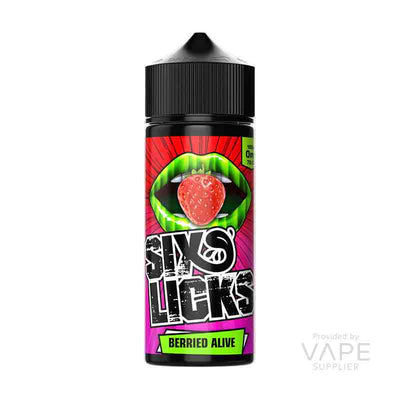 Six Licks 100ml Shortfills