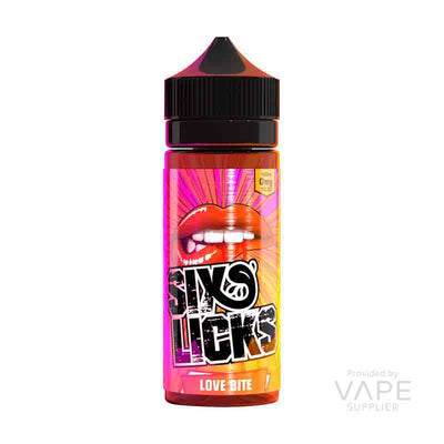 Six Licks 100ml Shortfills