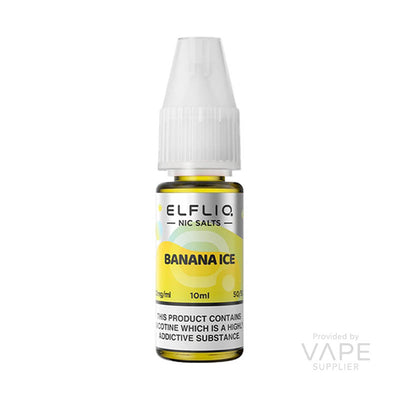 elfliq nic salts 10mg banana ice