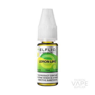 elfliq nic salts 10mg lemon lime