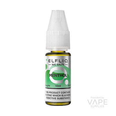 elfliq nic salts 20mg menthol