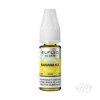 elfliq nic salts 5mg banana ice