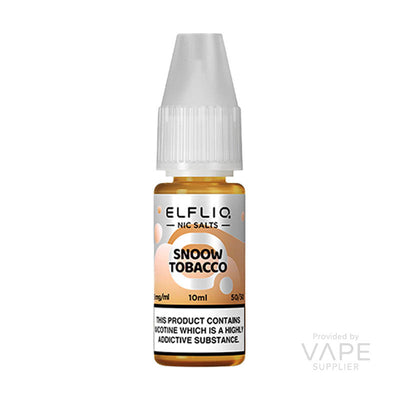 elfliq nic salts 5mg snoow tobacco