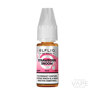 elfliq nic salts 5mg strawberry snoow