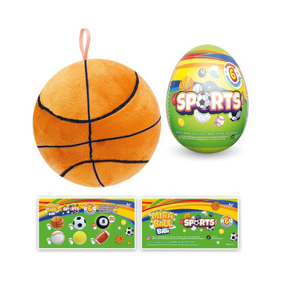 Miraball - Bibi Sports! Squashy Plush Mystery Egg 60g RRP £4.99