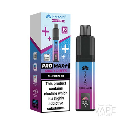 Hayati Pro Max+ 6K Prefilled Pod Kit 10mg