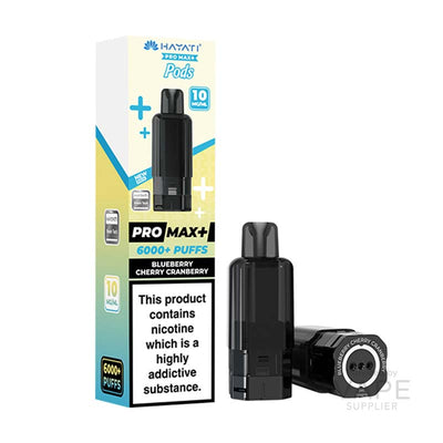 Hayati Pro Max+ 6K Prefilled Replacement Pods 10mg