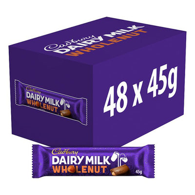 Cadbury Dairy Milk Wholenut Chocolate Bar 45g
