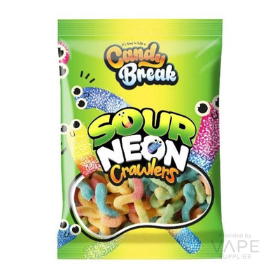 Candy Break Sour Neon Crawlers RRP £1.89 1368g