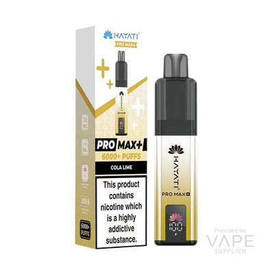 Hayati Pro Max+ 6K Prefilled Pod Kit