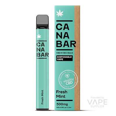 Canabar Fresh Mint 500mg