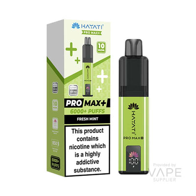 Hayati Pro Max+ 6K Prefilled Pod Kit 10mg
