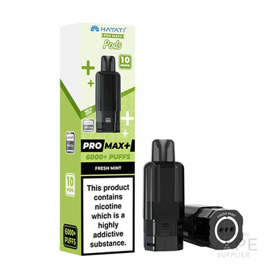 Hayati Pro Max+ 6K Prefilled Replacement Pods 10mg