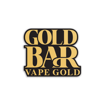 Gold Bar Stickers