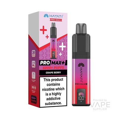 Hayati Pro Max+ 6K Prefilled Pod Kit