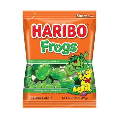 Haribo Frogs 142g RRP £2.49 LABELS