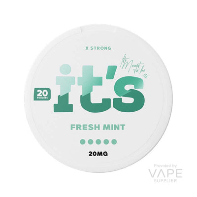 it's 20mg Nicotine Pouches