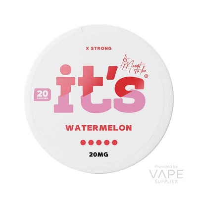 it's 20mg Nicotine Pouches