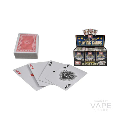 M.Y Premium Plastic Coated Playing Cards RRP 99p