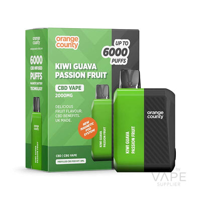 Orange County CBD/CBG 2000mg (10%) 6000 Puff Vape Device