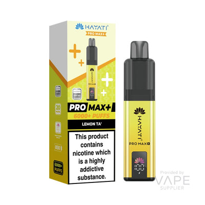 Hayati Pro Max+ 6K Prefilled Pod Kit 20mg (new)