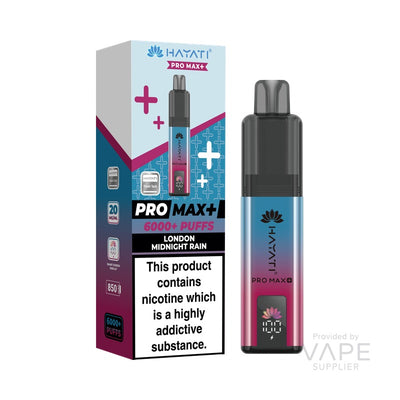 Hayati Pro Max+ 6K Prefilled Pod Kit 20mg (new)