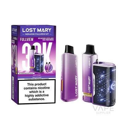 Lost Mary Nera 30K Fullview 20mg Big Puff Device