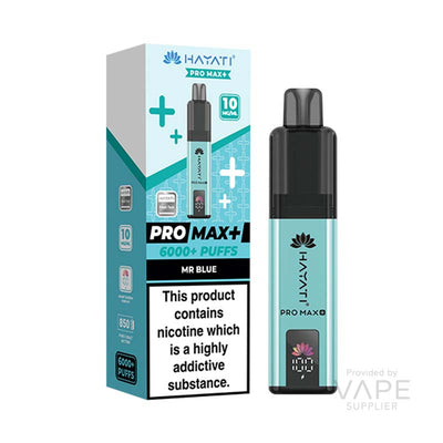 Hayati Pro Max+ 6K Prefilled Pod Kit 10mg