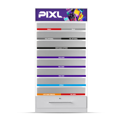 P5 1m Backwall Planogram