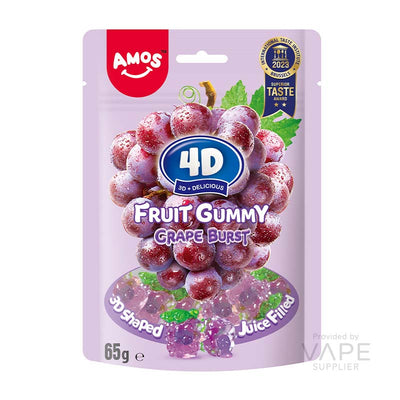Amos 4D Fruit Gummy 65g