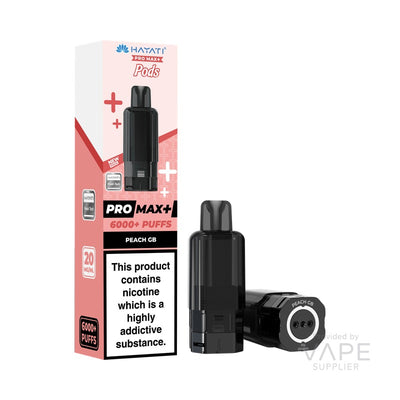 Hayati Pro Max+ 6K Prefilled Replacement Pods 20mg (new)