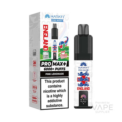 Hayati Pro Max+ 6K World Cup Edition (England) Prefilled Pod Kit